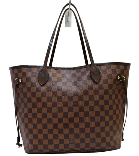 louis vuitton neverfull mm damier ebene authenticity|louis vuitton damier ebene satchel.